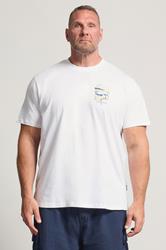 BadRhino Big & Tall White Volkswagen Graphic T-Shirt 3