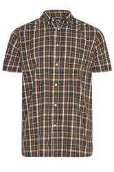 BadRhino Big & Tall Brown Check Shirt