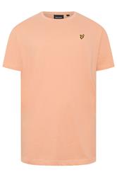 Lyle & Scott SS HALF RAGLAN - T-shirt basic - light grey marl/grigio