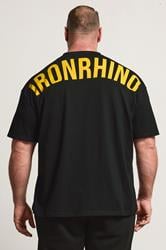 IronRhino Big & Tall Black Powerhouse T-Shirt | BadRhino 5