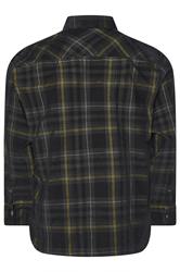 LYLE & SCOTT Big & Tall Black Check Shirt | BadRhino 2