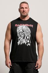 BadRhino Big & Tall Black Iron Maiden Graphic Vest | BadRhino 3