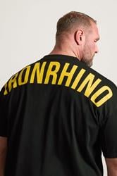 IronRhino Big & Tall Black Powerhouse T-Shirt | BadRhino 7