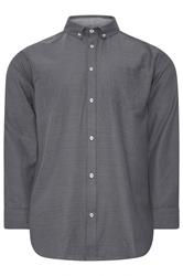 BadRhino Big & Tall Grey Long Sleeve Slub Shirt | BadRhino 5