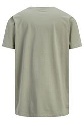 JACK & JONES Big & Tall Vetiver Green Basic T-Shirt | BadRhino 2