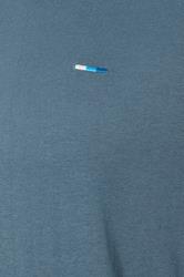 BadRhino Big & Tall Petrol Blue Extra Long Core Long Sleeve T-Shirt | BadRhino 3