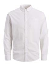JACK & JONES Big & Tall White Oxford Shirt
