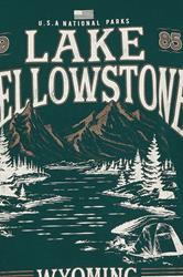 KAM Big & Tall Green Lake Yellowstone Graphic T-Shirt | BadRhino 3