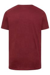 Rio Red with Mossimo Big Branding Multi Colored Modern Fit Tee