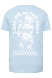BadRhino Big & Tall Blue 'Meat Grill' Graphic T-Shirt | BadRhino 7