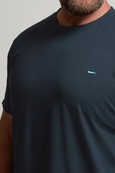 BadRhino Big & Tall Navy Extra Long Core T-Shirt | BadRhino 4