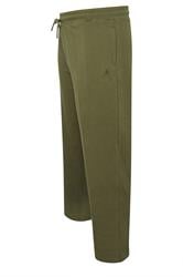 STUDIO A Big & Tall Khaki Green Pintuck Joggers | BadRhino 2