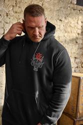 BadRhino Big & Tall Black Dragon Graphic Hoodie | BadRhino 1