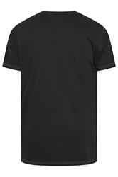 KAM Black Monkey Phtographer Graphic Print T-Shirt | BadRhino 4