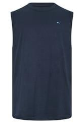 BadRhino Big & Tall 5 Pack Charcoal/Green/White/Navy/Black Extra Long Plain Vest Top | BadRhino 7