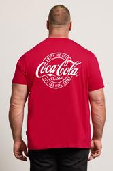BadRhino Big & Tall Red Coca Cola Graphic T-Shirt | BadRhino 3
