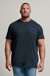 BadRhino Big & Tall Navy Extra Long Core T-Shirt | BadRhino 1