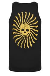 BadRhino Black Extra Long Chasing Sun Muscle Vest | BadRhino 7