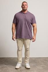 BadRhino Big & Tall Purple Polo Shirt | BadRhino 2