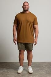 BadRhino Big & Tall Brown/Blue/Red/Green/Purple 5 Pack Core T-Shirts | BadRhino 3