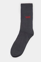 D555 Big & Tall Navy Blue 3 Pack Socks | BadRhino 4
