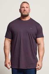 BadRhino Big & Tall Brown/Blue/Red/Green/Purple 5 Pack Core T-Shirts | BadRhino 2
