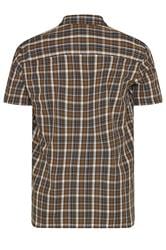 BadRhino Big & Tall Brown Check Shirt | BadRhino 6