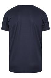 IronRhino Big & Tall Navy Blue Branded Performance T-Shirt | BadRhino 2