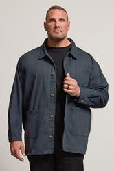 BadRhino Big & Tall Navy Blue Overshirt | BadRhino 1