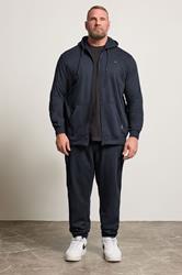 BadRhino Big & Tall 2 PACK Navy Blue Zip Through Hoodies | BadRhino 3