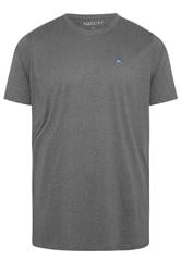 BadRhino Big & Tall Charcoal Grey Extra Long Core T-Shirt | BadRhino 5