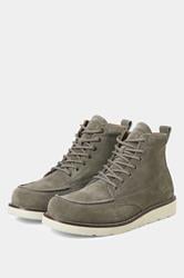 JACK & JONES Big & Tall Grey Suede Toronto Boots | BadRhino 1