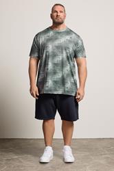 D555 Big & Tall Grey Lightweight Active T-Shirt | BadRhino 1