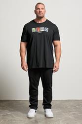 Ben Sherman Big & Tall Black Pub Graphic T-Shirt | BadRhino 2