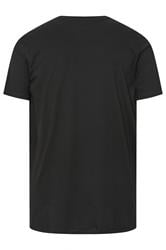FIRETRAP Big & Tall Black Forged Iron Print T-Shirt | BadRhino 2