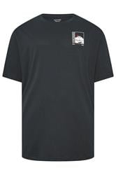 JACK & JONES Big & Tall Forest River Green Graphic T-Shirt | BadRhino 1