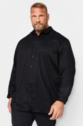 JACK & JONES Big & Tall Black Shirt | BadRhino  2