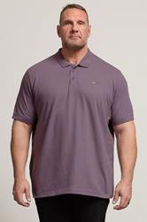 BadRhino Big & Tall 3 PACK Green & Plum Purple Polo Shirts | BadRhino 2
