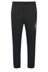 BadRhino Big & Tall Black Worldwide Print Joggers | BadRhino 1