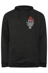 BadRhino Big & Tall Black Dragon Graphic Hoodie | BadRhino 1