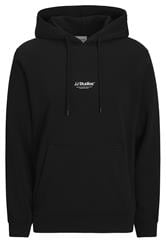 Jack & Jones Big & Tall Black JJ Studio Hoodie | BadRhino 3