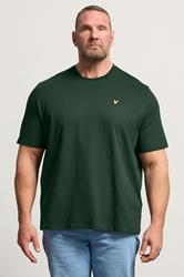 LYLE & SCOTT Big & Tall Dark Green Core T-Shirt | BadRhino 3