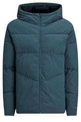 JACK & JONES Big & Tall Blue Puffer Jacket | BadRhino 1