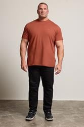 BadRhino Big & Tall Clay Orange Core T-Shirt | BadRhino 2