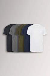 BadRhino Big & Tall 5 Pack Black & White Core T-Shirts | BadRhino 3