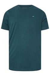 BadRhino Big & Tall Green/Blue/Purple/Cream/Navy Blue 5 Pack Extra Long T-Shirts | BadRhino 5