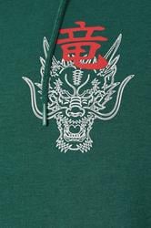 BadRhino Big & Tall Green Dragon Graphic Hoodie | BadRhino 3