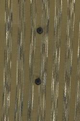BadRhino Big & Tall Khaki Green Knitted Detail Revere Shirt | BadRhino 7