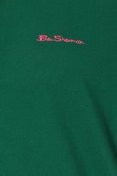 Ben Sherman Big & Tall Dark Green Signature Pique Polo Shirt | BadRhino 3