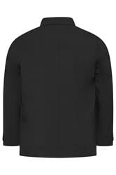 D555 Big & Tall Black Suit Jacket | BadRhino 5